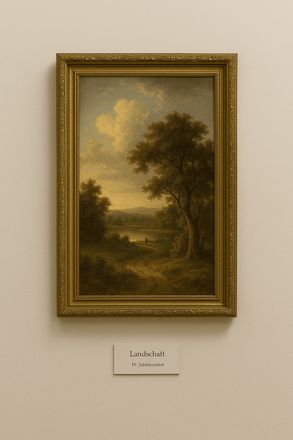 Ölgemälde 'Landschaft'